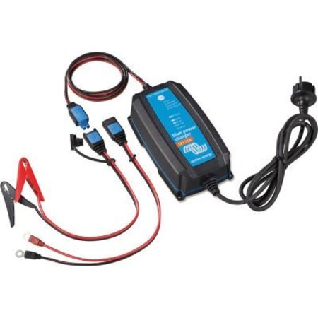 INVERTERS R US Victron Energy IP65 Blue Smart Battery Charger with Bluetooth, 24V/7A, 120V NEMA, ABS Plastic BPC240831104R